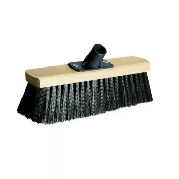 YORK Didelio ploto grindų šepetys, 30 cm, Kärcher SC serijos garų valytuvams, lamelinė technologija, lanksti jungtis, juodas