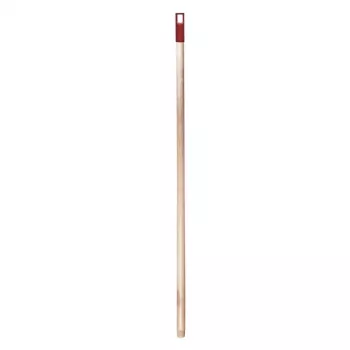YORK medinė rankena 120 cm LUX – universali atsarginė rankena šluotoms, grėbliams, kauptukams, natūralus medis, 28 mm skersmuo