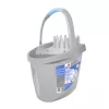 YORK BACTERIA STOP kibiras su mygtuku 12 L pilkas