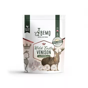 BEMO Cat Wild Taste ėriena - Sausas maistas katėms - 500g