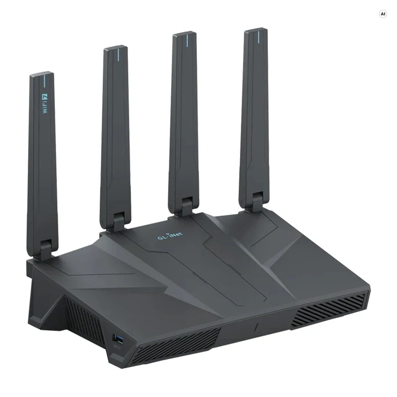 GL.iNet GL-BE6500 Wi-Fi 7 trijų dažnių 2,5G multi-gigabitinis VPN maršrutizatorius
