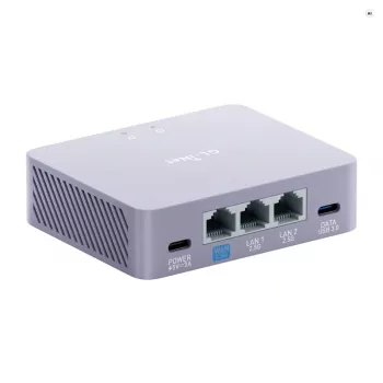 GL.iNet GL-MT5000 AX5400 Wi-Fi 6 dvielypis belaidis maršrutizatorius su 2.5G daugiagigabitiniu portu, OpenWrt, WireGuard VPN, 1GB RAM, 8GB eMMC