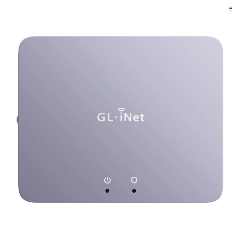 GL.iNet GL-MT5000 AX5400 Wi-Fi 6 dvielypis belaidis maršrutizatorius su 2.5G daugiagigabitiniu portu, OpenWrt, WireGuard VPN, 1GB RAM, 8GB eMMC
