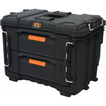 KETER DIY ROC Pro Gear 2 stalčių įrankių dėžė XL 56,5x37,5x41,3cm
