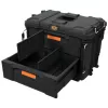 KETER DIY ROC Pro Gear 2 stalčių įrankių dėžė XL 56,5x37,5x41,3cm
