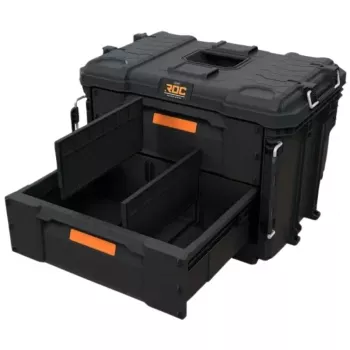 KETER DIY ROC Pro Gear 2 stalčių įrankių dėžė XL 56,5x37,5x41,3cm