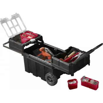 Keter Masterloader slankiojanti įrankių dėžė 61,6 x 37,8 x 41,5 cm