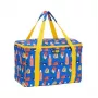 GIOSTYLE Termo krepšys Evo Square Assorted, žalias/raudonas/mėlynas su dekoru, 15 L
