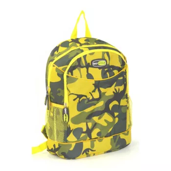 GIOSTYLE Camouflage termo kuprinė 20L - Fuchsia/Mėlyna/Geltona/Balta