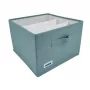 ORDINETT Box Cube 29x29x18,5 cm mėtų spalvos laikymo dėžė su dangčiu