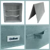 ORDINETT Box Cube 29x29x18,5 cm mėtų spalvos laikymo dėžė su dangčiu