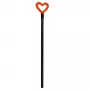 GIOSTYLE Brush Handle Love 131,2 cm Assorted, Lime Green/Light Blue/Orange/Lilac