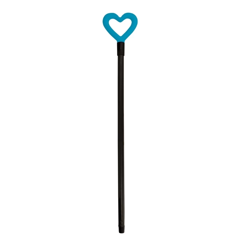 GIOSTYLE Brush Handle Love 131,2 cm Assorted, Lime Green/Light Blue/Orange/Lilac