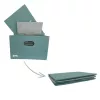 ORDINETT Box M 28,5x25,5x20,5 cm mėtų spalvos daiktadėžė