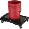 KETER DIY Connect vežimėlis 55,7x43,7x16,4 cm, juodas/raudonas, IP54, 30 kg apkrova