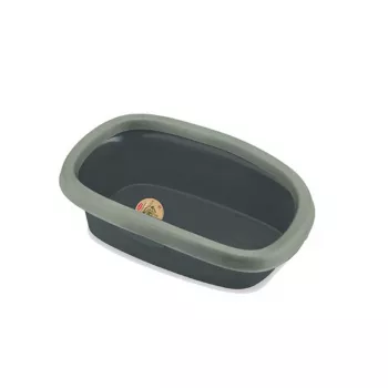 STEFANPLAST Cat Toilet Sprint 10 43x31x14 cm pilka/žalia