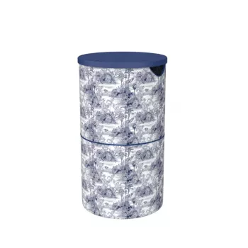 ORDINETT Kyoto skalbinių dėžė Ø38x65cm Taupe 70L