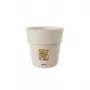 STEFANPLAST Gėlių vazonas su padėklu Ethica Ø20x19cm Baltas