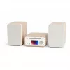 Pure Classic Stereo Mini Hi-Fi sistema DAB+/FM, Bluetooth, CD, USB, balta/ąžuolas