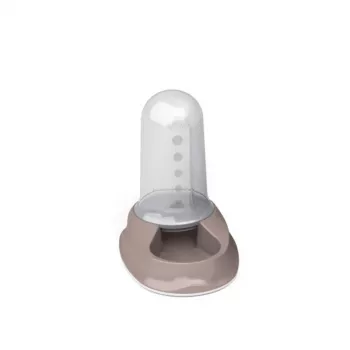 STEFANPLAST Chic šėrykla/girdykla 0,8 l, šviesiai pilka