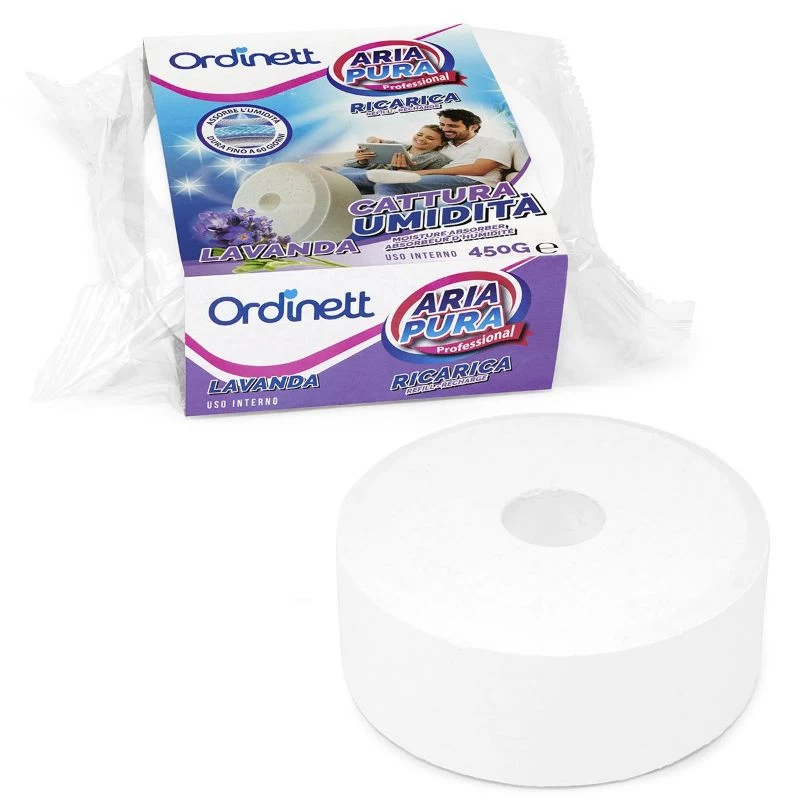 ORDINETT drėgmės absorberio papildymas 450 g, levandų kvapo
