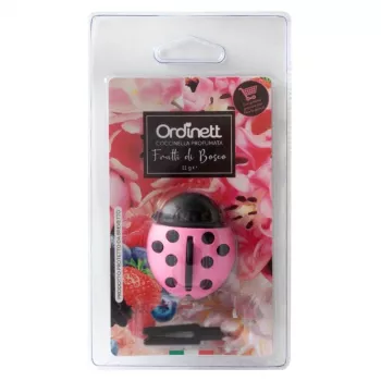 ORDINETT aromatizuotas prekybos vežimėlio monetų laikiklis Ladybug Assorted
