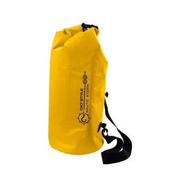 GIOSTYLE Nautic Storm L 20L vandeniui atsparus termo sausas maišas, Ø23x63cm, geltonas