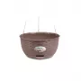 STEFANPLAST Natural pakabinama gėlių vazonas Ø30x14.5cm rudos spalvos