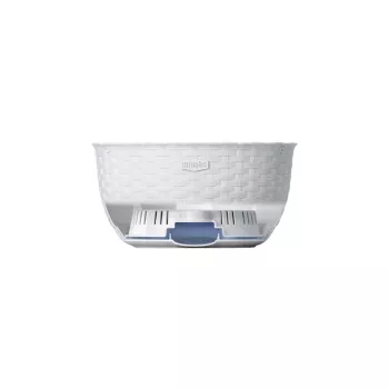 STEFANPLAST Natural pakabinama gėlių vazonas Ø30x14.5cm rudos spalvos