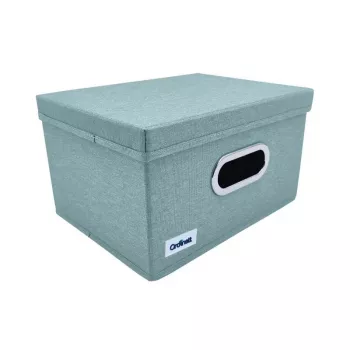 ORDINETT Box S dėžė sandėliavimui 29,5x22,5x16,5 cm mėtinė polipropilenas 11 L