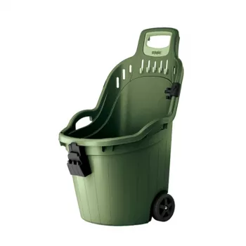 STEFANPLAST sulankstoma vežimėlio karutis Helpy Cart 50L 59,5x53x88,5cm žalias