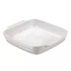 GUARDINI Ceramica kvadratine keramine kepimo forma 22,5 x 22,5 x 5 cm, balta