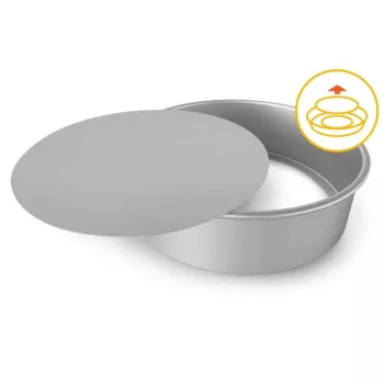 GUARDINI Professional nuimamu dugnu apvali kepimo forma, 26 x 7,5 cm, neprideganti, juoda