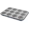 GUARDINI XBake 12 vietų keksiukų forma 27 x 35 x 3 cm, antracito spalvos, neprideganti