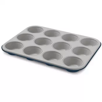 GUARDINI XBake 12 vietų keksiukų forma 27 x 35 x 3 cm, antracito spalvos, neprideganti