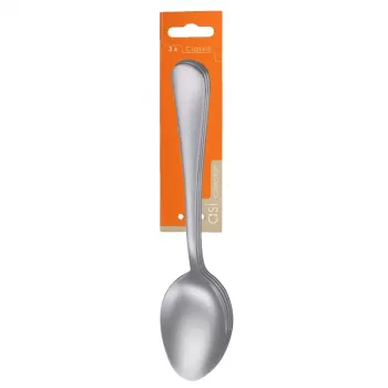 ASI COLLECTION Classic šaukštai, 3 vnt., 1,7 mm nerūdijančio plieno desertiniai šaukštai