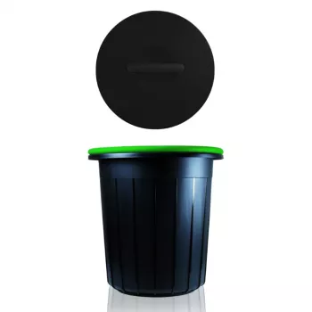 GIOSTYLE Eco Solution 25L šiukšlių dėžė tamsiai pilka/žalia