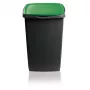 GIOSTYLE Eco Solution atliekų konteineris 45L 37x36x53,5cm tamsiai pilkas/žalias