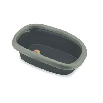 STEFANPLAST Cat Toilet Sprint 20 58x39x17 cm pilka/žalia