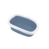 STEFANPLAST Sprint 10 atviras kraikas katėms 43x31x14 cm mėlynos/baltos spalvos