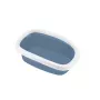 STEFANPLAST Sprint 10 atviras kraikas katėms 43x31x14 cm mėlynos/baltos spalvos