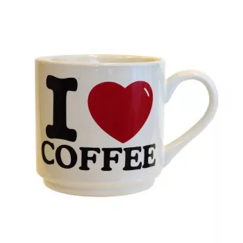 ASI COLLECTION Puodelis I Love Coffee 400 ml