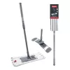 SAUBER grindų šepetys 40 cm su teleskopiniu kotu