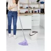 Tatay Ecohome 12 L šiukšlių dėžė su mygtuku, pilka (151104106)