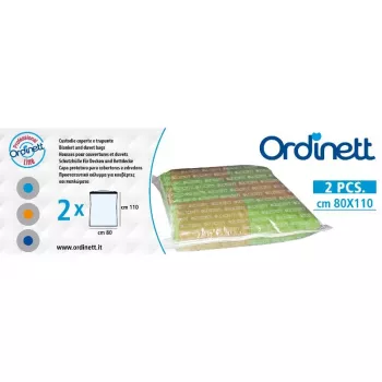 ORDINETT plastikiniai universalūs drabužių maišai, 5 vnt., 42x52 cm