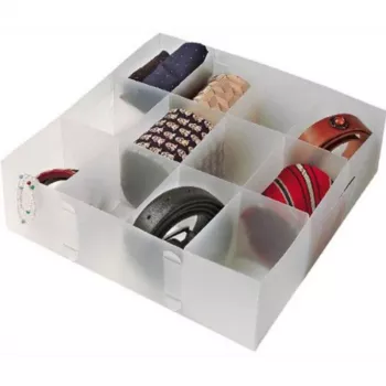 ORDINETT Organiser L 30,5x30,5x10 cm Top Class permatoma laikymo dėžė