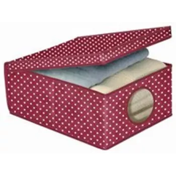 ORDINETT audinio dėžė daiktams laikyti 48x36x19 cm Bordo
