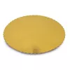 GUARDINI Easy Bake popierinės pyragų formelės auksinės 32 cm, 2 vnt.