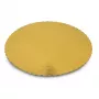 GUARDINI Easy Bake popierinės pyragų formelės auksinės 32 cm, 2 vnt.