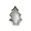 GUARDINI kalėdinės eglutės formos pyrago kepimo forma 20 x 13,7 cm, neprideganti anglinio plieno, antracito pilka